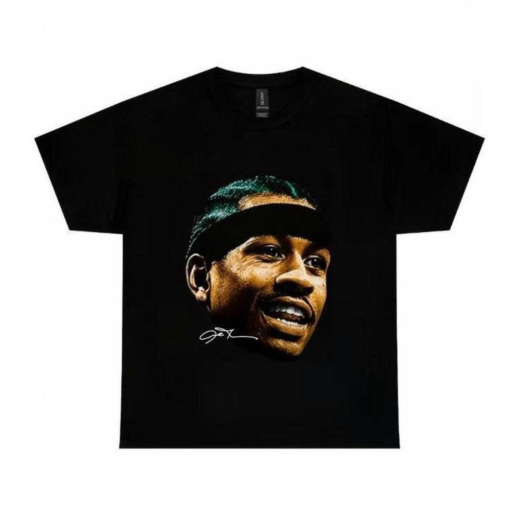 Black Allen Iverson Graphic Tee